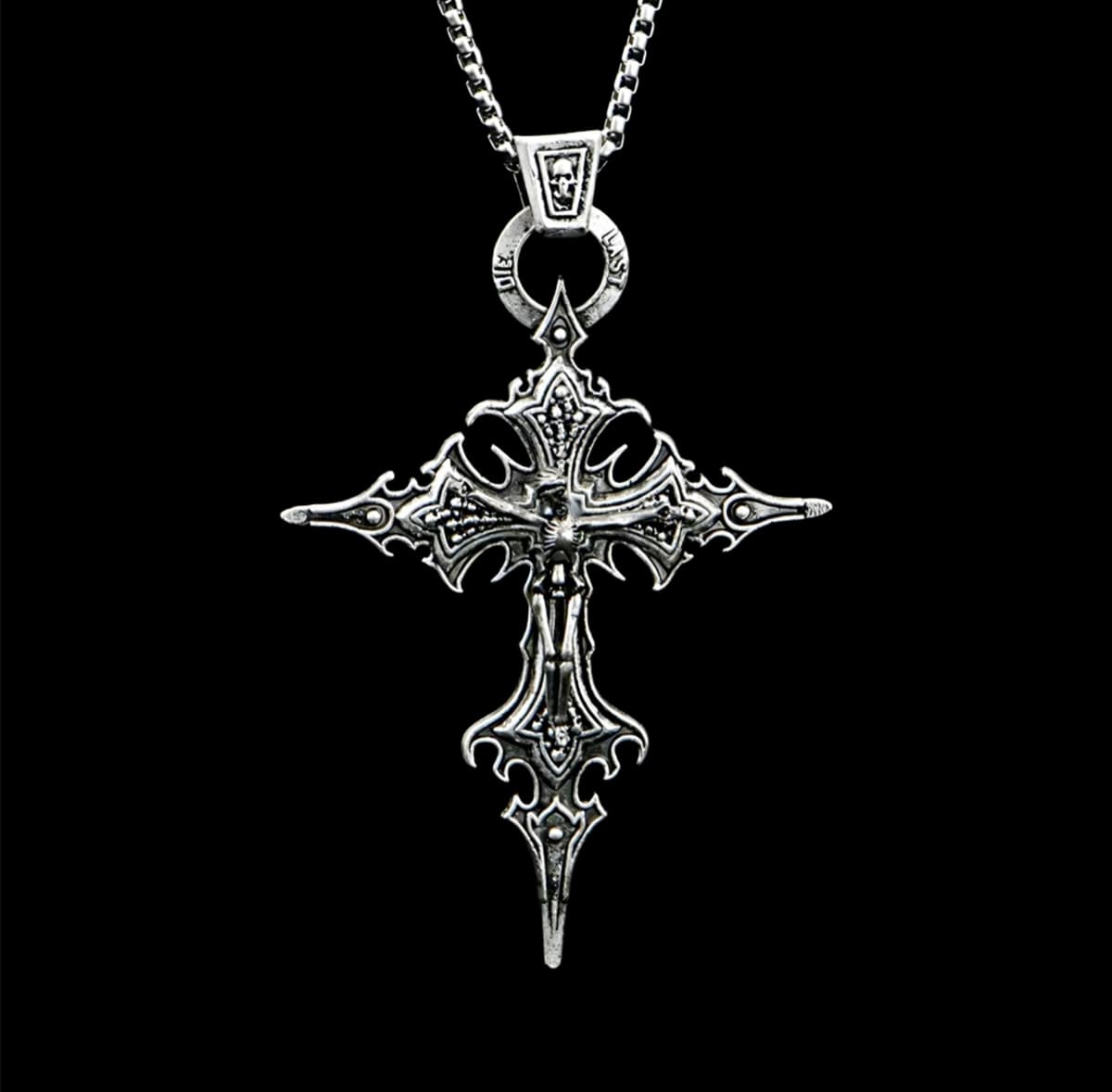 Gothic Flame Cross